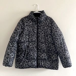 Cheetah Puff Coat